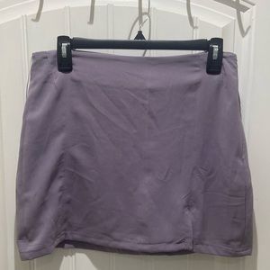 Lilac Mini skirt